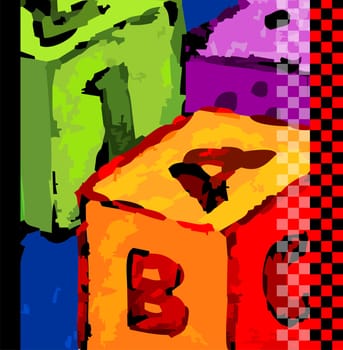 Colourful cubes