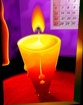 candle light