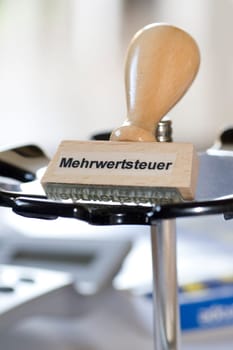 Stamp with the inscription
