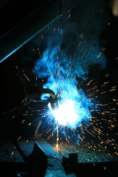 welder background