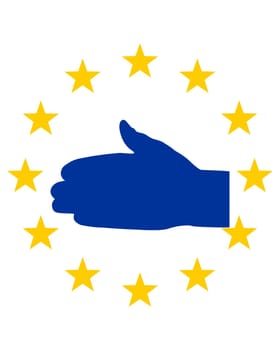 European handshake