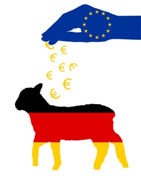 German lamb with EU subsidies