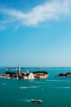 Vaporetto outside the grand canal