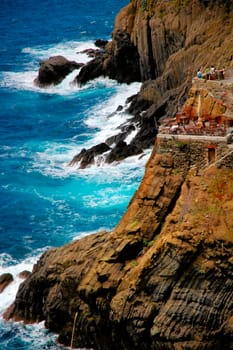 terrace at CInque Terre
