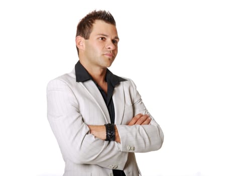 Satisfied businessman
