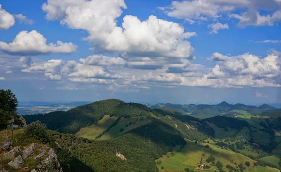 Passwang with a view of the Bölchen