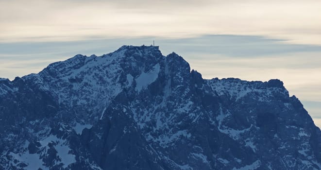 The Zugspitze in Bavaria