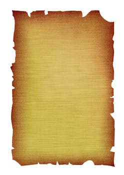 old ragged parchment