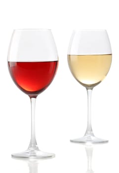 Two glasses of wine