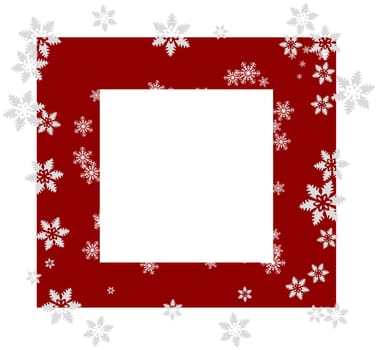 red Christmas card