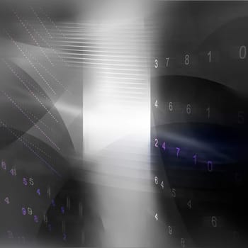 ambient numbers background
