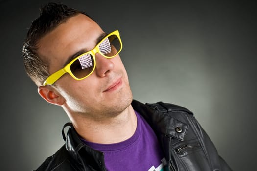 Man with sunglasses