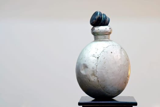 isolated drug bottle