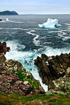 Melting iceberg