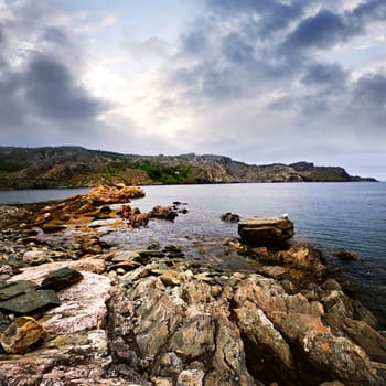 Atlantic coast in Newfoundland