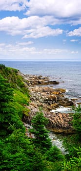 Atlantic coast in Newfoundland