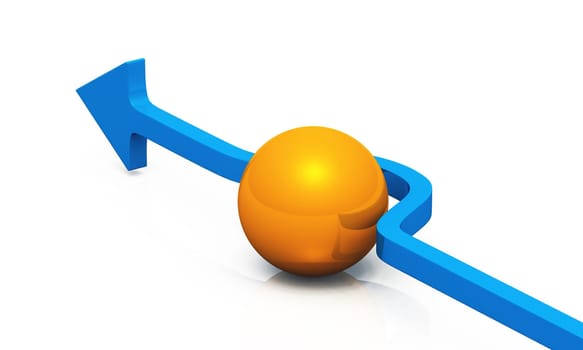 3D - The Solution 09 - Blue Orange