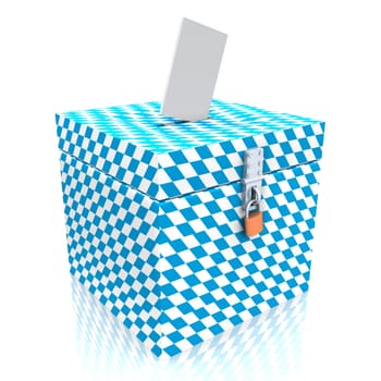 3D ballot box - Bavaria votes