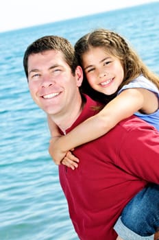 Father and daughter