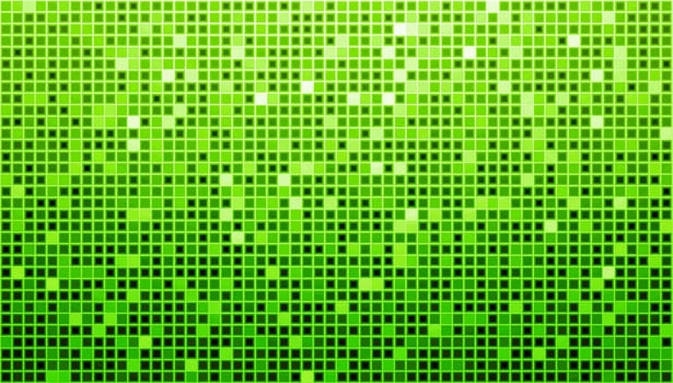 Green Disco Matrix Background