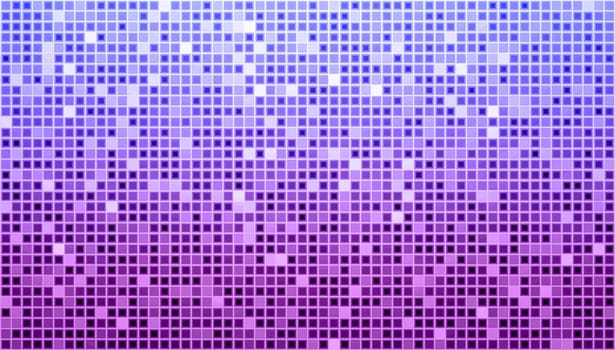 Ladys Night Mosaic - Pink and Blue 02