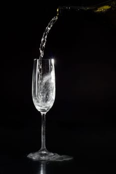 Prosecco glaze