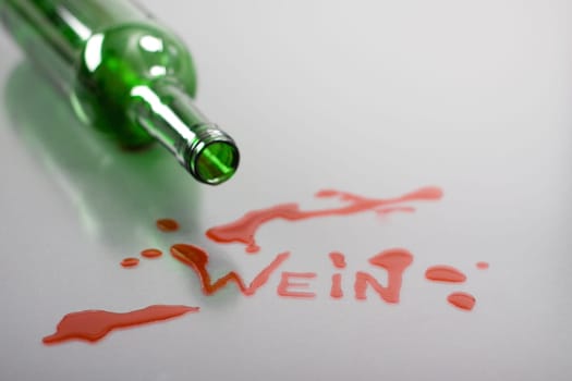 Wine from the bottle
