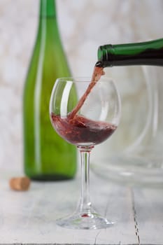 Full of wine