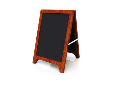 Blank Wooden Panel - Black 01