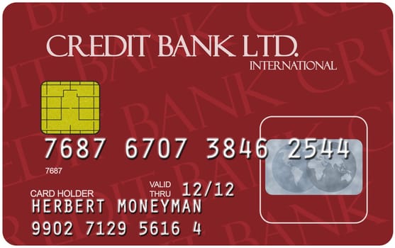 Credit card red