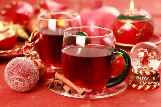Hot drink for winter and Christmas