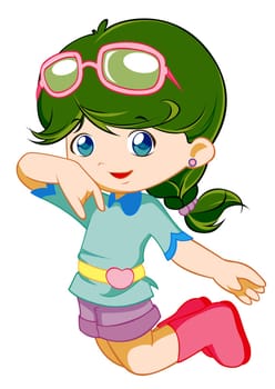 active girl