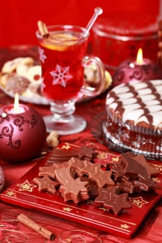 Sweet chocolate for Christmas