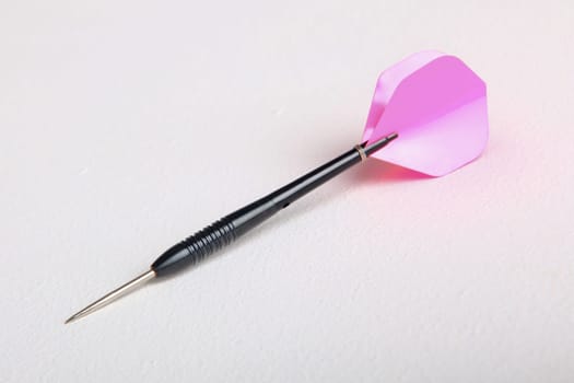 Isolated Image Of A Black Darts Arrow