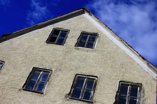 Gable of an old house