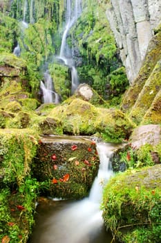 Waterfall at the Devil's Bridge Kassel