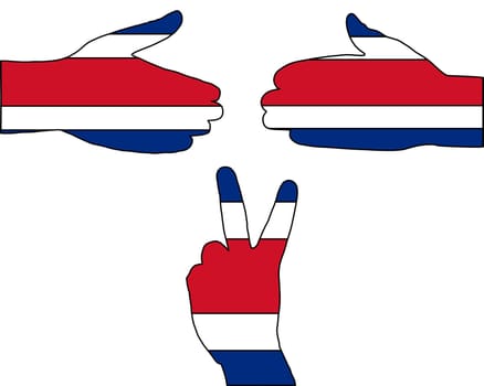 Costa Rica Hand Sign