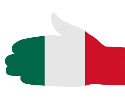 Mexican handshake