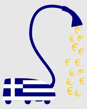 Greek Vacuum Cleaner Sucks Euro