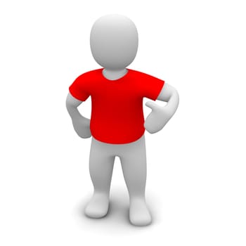 Red t-shirt