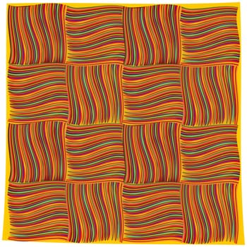 orange handkerchief