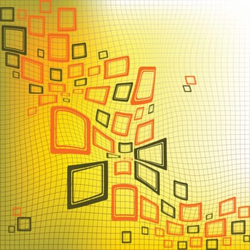 squares abstract background