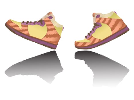 walking shoes
