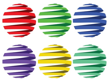 sphere ribbons