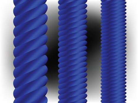 blue vertical columns