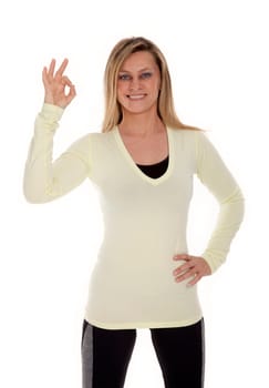 Woman Hand Gesture