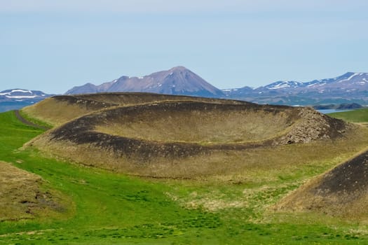 Skutustadagigar pseudo volcanos