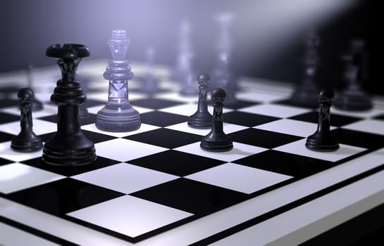 Business Strategy - Chessboard