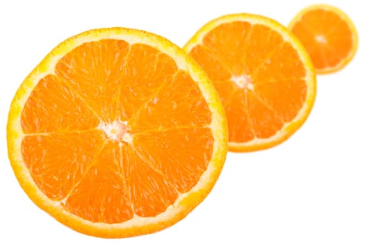 Three Orange Slices
