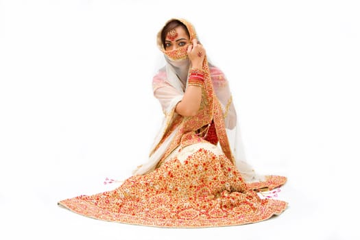 Elegant Bengali bride